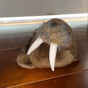 Brown Walrus Stuffed Animal Toy